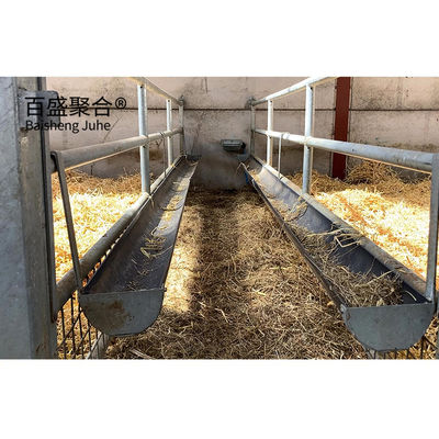 Metal Bina Çelik Yapı Sığır Sığır Sığır / Koyun Sığır / Domuz Evi için Özel