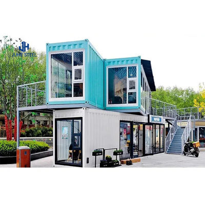 Yapı Çelik Lüks Konteyner Evi Taşınabilir Evler 40 Ft Kargo Mobil Modern Lüks