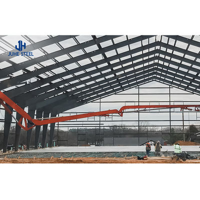 Endüstriyel kulübe inşaatı için çelik metal çerçeve yapısı