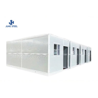 Flat Pack Slide Out Konteyner Evi ve Modern Tasarım Yatak Odası ile Otel Prefab Küçük Evler