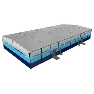 Prefab çelik yapısı yüksek katlı atölye binası AiSi Standart Yarışması için