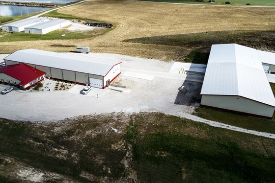 Prefab çelik yapısı yüksek katlı atölye binası AiSi Standart Yarışması için