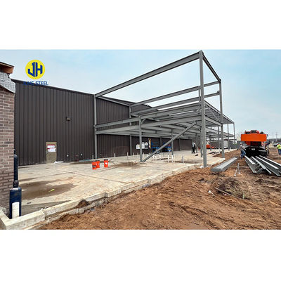Çelik Yapısal Üretim İnşaat Endüstriyel için prefabrik atölyeler salonu