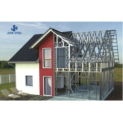 Galvanizli Hızlı Kurulumlu Hafif Ön Yapılandırılmış Villa Popüler Yaşam İçin Konteyner Evi