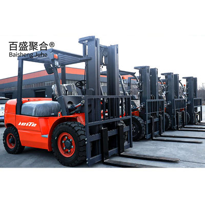 Q235B Q355B sınıfı Ağır Görevli Depolama Ekipmanı Depolama için Off-Road Forklift