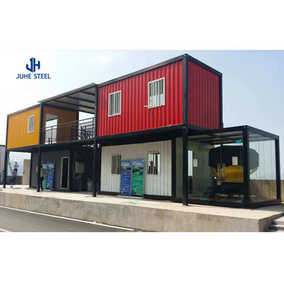 Paket Konteyner Ev Çelik Hafif Villa Mobil Yaşam Konteyner Evi Lüks Prefabrik Evler