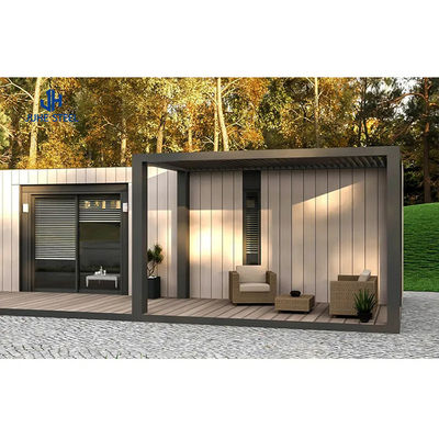 20 Ft Ev Pre Fab Evler Özel tasarım özellikleri ile genişletilebilir konteyner evi
