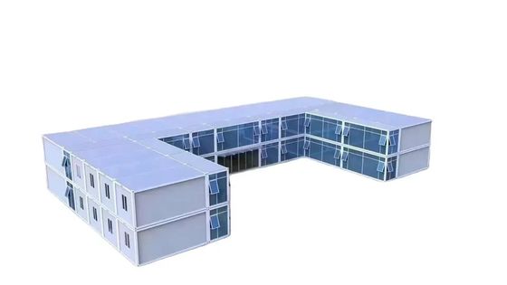 20ft veya 40ft genişletilebilir konteyner evi müşteri gereksinimleri için prefab otel