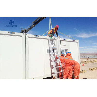 Çıkarılabilir Hızlı Yapılı Konteyner Ofis Kampı Modüler Tasarımlı Prefab Konteyner Evi