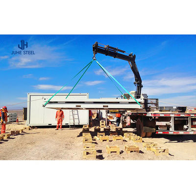 Çıkarılabilir Hızlı Yapılı Konteyner Ofis Kampı Modüler Tasarımlı Prefab Konteyner Evi