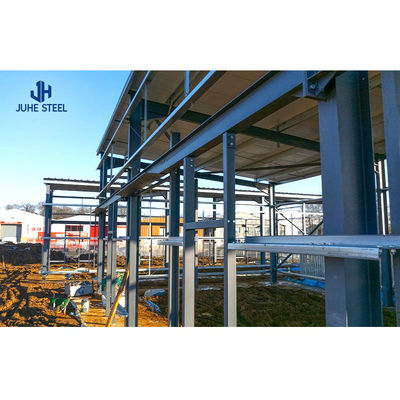 Q235/Q235B/Q355/Q355B Çelik sınıfı Prefab otel binası Ticari amaçlı inşaat