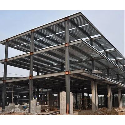 Profesyonel Çelik Yapısı Depo Hızlı Birleştir Modern Tasarım Prefab