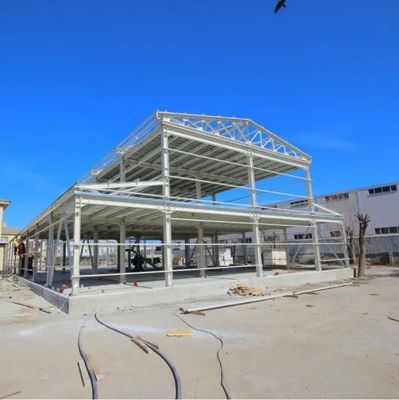 Profesyonel Çelik Yapısı Depo Hızlı Birleştir Modern Tasarım Prefab