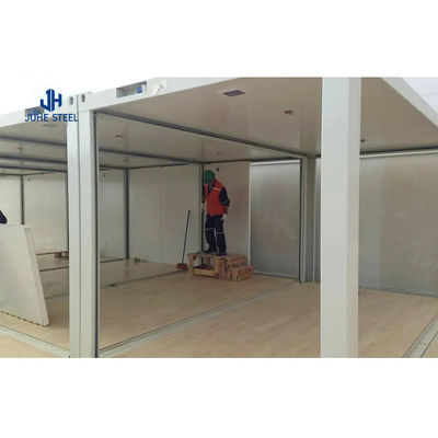 Katlanabilir 20/40ft Karavan Prefabrik Altın Lüks Konteyner Ev Tüm Yerler için