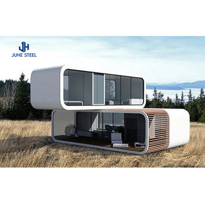 Endüstri düzeyinde hafif çelik yapısı CAD / 3D tasarımı ile katlanabilir konteyner evi