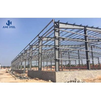 ASTM standardına uygun ekonomik prefabrik sanayi çelik yapısı çerçeve binaları