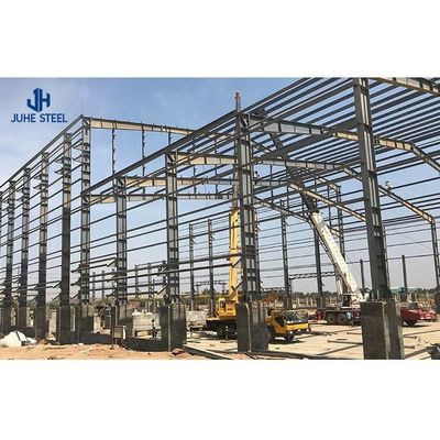 ISO9001 2008/CE/BV Sertifikalı Q235B/Q345B Düşük Karbonlu Çelikle Yapılandırılmış Bina