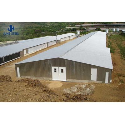 ISO9001 2008/CE/BV Sertifikalı Q235B/Q345B Düşük Karbonlu Çelikle Yapılandırılmış Bina