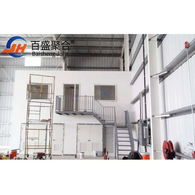 Uzun uzanımlı ızgara yapısı ve Q235B ve Q355B sınıflı prefabrik çelik yapı buzdolabı