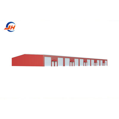Çelik sınıfı ve toleransı ±1% olan prefabrik çelik deposu/atölyesi/hangarı