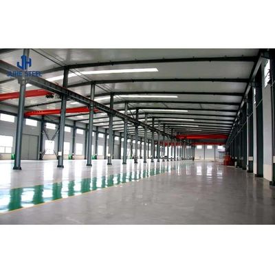 ASTM Standartı Q235B/Q345B Hafif Ölçekli Bina Çelik Çerçeve Depolama Prefabrik Bina