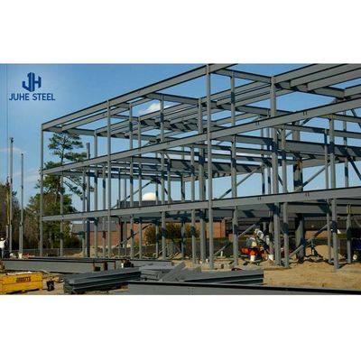 ASTM Standartı Q235B/Q345B Hafif Ölçekli Bina Çelik Çerçeve Depolama Prefabrik Bina