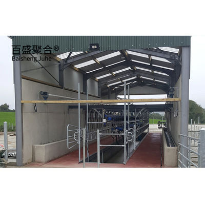 ISO9001 2008/CE/BV Sertifikalı Tavuk, Koyun, Keçi ve Süt Çiftliği için Prefabrik Sığır Ahırı
