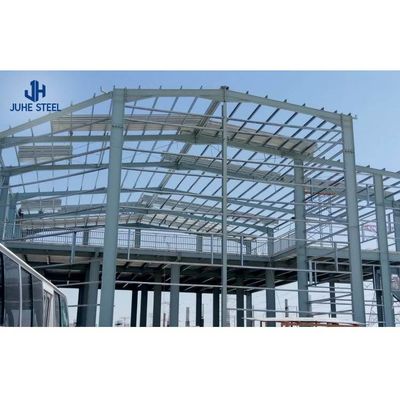 ASTM Standart Ön Yapımlı Depo Hızlı Kurulum Yapısal Çelik Tek Genişlik Depo