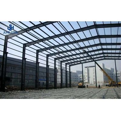 ASTM Standart Ön Yapımlı Depo Hızlı Kurulum Yapısal Çelik Tek Genişlik Depo