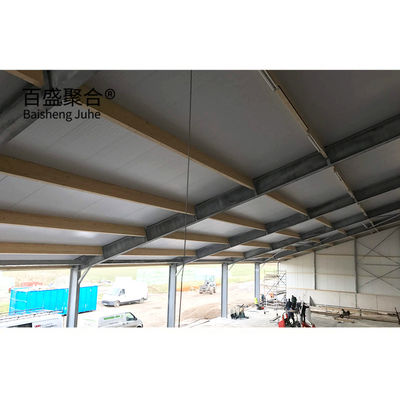 Saldırma Prefabrik H kirişler Çelik yapı binaları Keçi koyun ahırları Sığır/sığır çiftliği