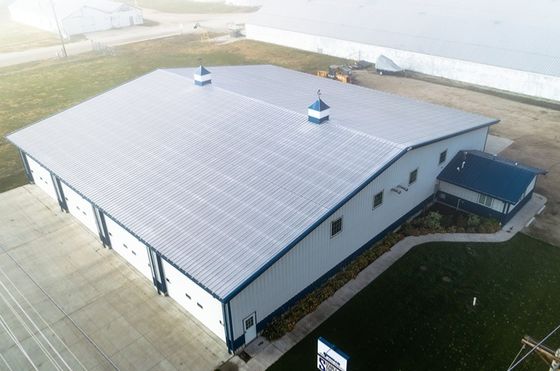 Q235B Satış için fabrika prefabrik metal çelik yapı atölyesi Depolama deposu