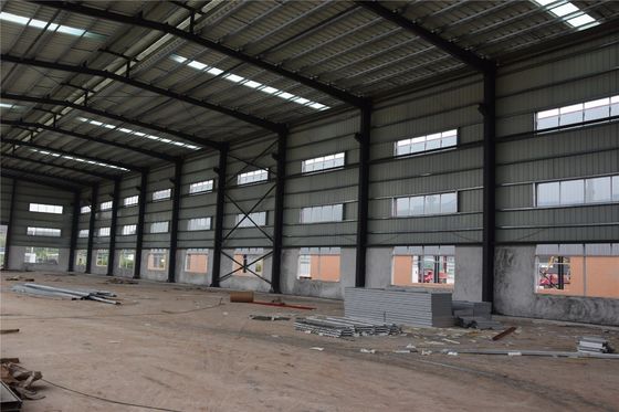 Q235B Satış için fabrika prefabrik metal çelik yapı atölyesi Depolama deposu