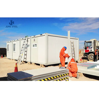 Ekolojik Prefab Apartman/Otel Customized Color Steel Container Buildings ile