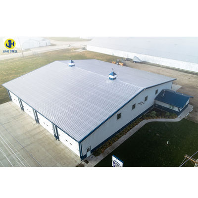 Q355B Büyük uzaylı çelik yapı metal çerçeve yapısı Atölye işleme ihtiyaçları