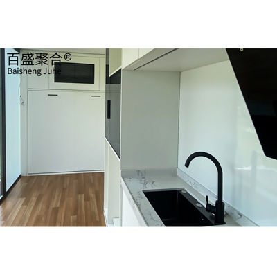 Özel 20ft 40ft Apple Cabin Prefab Mobil Kapsul Evi Rusya için Konteyner Evi