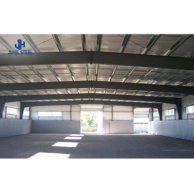 Katı H şeklinde çelik kiriş ana çerçeve inşaat için prefabrik metal depolama kulübeleri