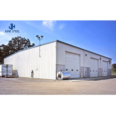 Ana çerçeve Katı H şeklinde çelik kiriş Ağır görevli Modern tasarımlı prefabrik depo