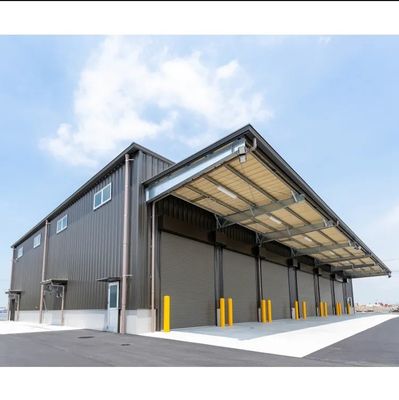 Ticari ve tarım için prefabrik çelik yapı depo inşaat malzemesi