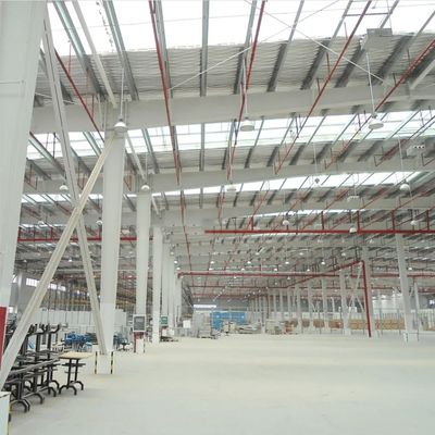 Ticari ve tarım için prefabrik çelik yapı depo inşaat malzemesi