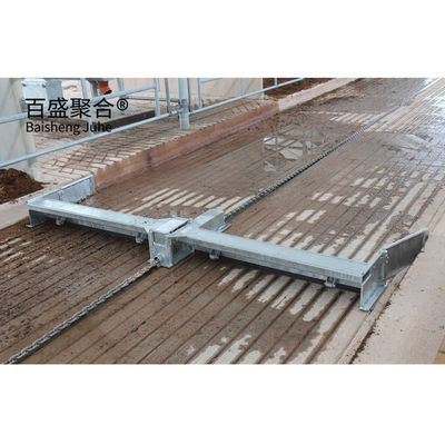 ISO9001 2008/CE/BV Sertifikalı hafif çelik yapı çerçevesine sahip prefabrik inek ahırı