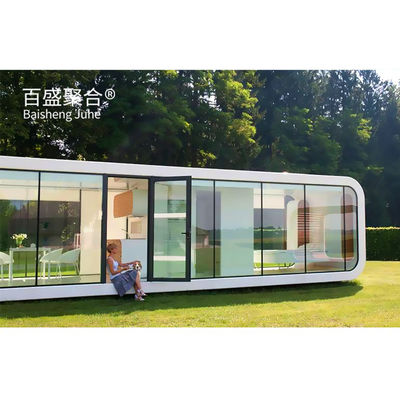 Villa 20ft 40ft Dışarı Modern Popüler Prefab Ev Küçük Ev Mobil Çalışma Evi Ofis Pod Apple Kabin