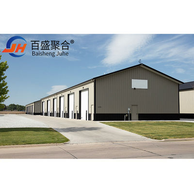 Prefabrikated Steel Workshop Metal Building Kits with C.Z Shape Steel Channel Purlin (C.Z şeklinde çelik kanalı purlin)