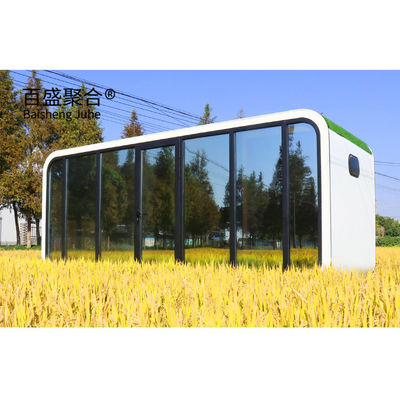 Villa 20ft 40ft Dışarı Modern Popüler Prefab Ev Küçük Ev Mobil Çalışma Evi Ofis Pod Apple Kabin