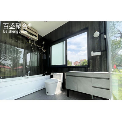 Özel Modern Çelik Taşınabilir Uzay Kapsülü Evi Mutfak Prefab Konteyner Evi 40ft