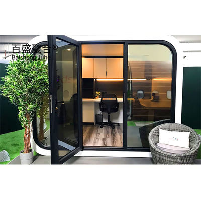 Özel Modern Çelik Taşınabilir Uzay Kapsülü Evi Mutfak Prefab Konteyner Evi 40ft