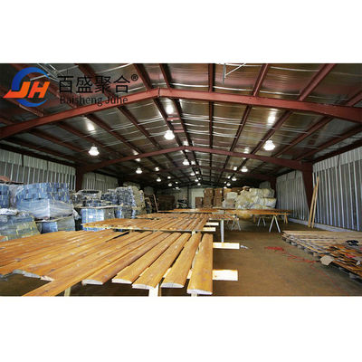 Q355 Q235B Çelik sınıfı hafif çelik ana çerçeve endüstriyel metal prefab depo binası