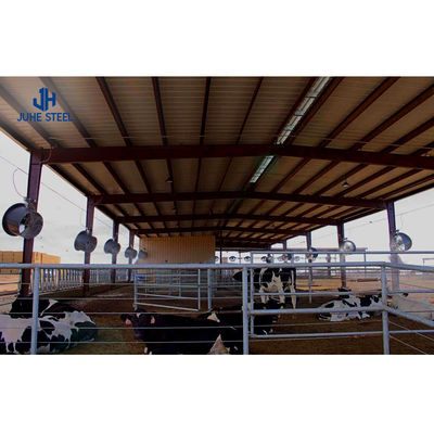 Q355 Q235B Çelik sınıfı hafif çelik ana çerçeve endüstriyel metal prefab depo binası