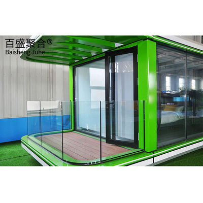Ekoloji dostu Yüksek Kaliteli Yaşam Mobil Konteyner Otel Tur Arabaları/Prefab Ev