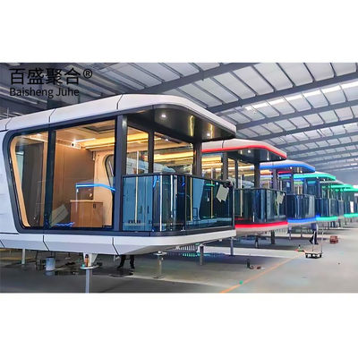 Ekoloji dostu Yüksek Kaliteli Yaşam Mobil Konteyner Otel Tur Arabaları/Prefab Ev