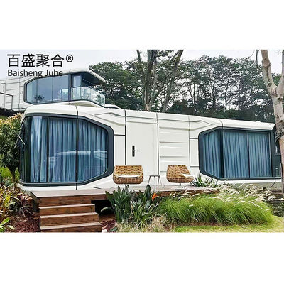 Apple Cabin Prefab Konteyner Ev Modern Uzay Kapsülü Dış Ofis için Ev